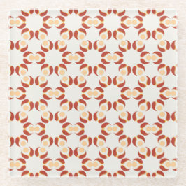 Lebhafter geometrischer Motif-Untersetzer Glasuntersetzer