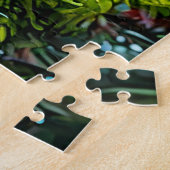 Lebhafter grüner Frosch mit auffallenden Augen Puzzle (Seite)