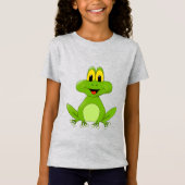 Lebhafter grüner Frosch T-Shirt (Vorderseite)