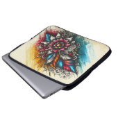 Lebhafter handgezeichneter Power Laptopschutzhülle (Vorne Knopf)