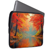 Lebhafter Herbstwald Laptopschutzhülle (Vorne Rechts)