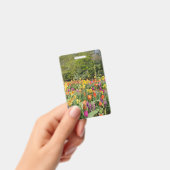 Lebhafter Holland Tulip Garden Ausweis (Handheld)