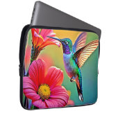 Lebhafter Hummingbird im Sunset Design Laptopschutzhülle (Vorne Rechts)