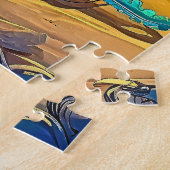 Lebhafter Jellyfish Sunset Puzzle (Seite)