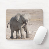 Lebhafter junger Elefant Mousepad (Mit Mouse)
