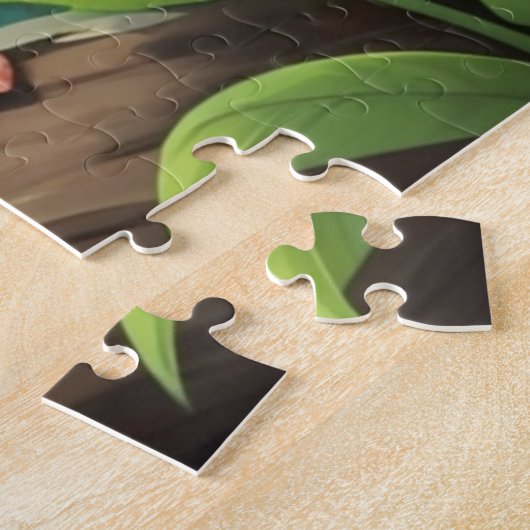 Lebhafter Jungle-Affe Personalisiert Puzzle (Seite)