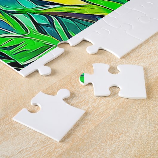 Lebhafter Jungle Bird Puzzle (Seite)