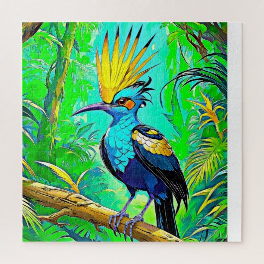 Lebhafter Jungle Bird Puzzle (Vertikal)