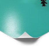 Lebhafter Käfer mit rotem, gelbem und schwarzem St Fotodruck (Ecke)