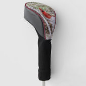Lebhafter Kardinal Golf Headcover (angewinkelt)