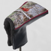 Lebhafter Kardinal Golf Headcover (3/4 Vorderseite)