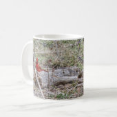 Lebhafter Kardinal Kaffeetasse (Vorderseite Links)