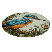 Lebhafter Kingfisher Bird Schneidebrett (Ecke)
