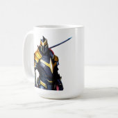 Lebhafter Knight Coffee Tasse Teapot (Vorderseite Links)