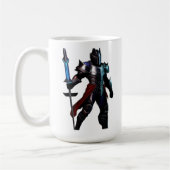 Lebhafter Knight Coffee Tasse Teapot (Links)