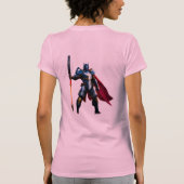 Lebhafter Knight T - Shirt (Rückseite)