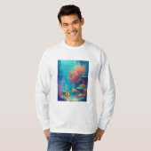 Lebhafter Korallenriff-T - Shirt (Vorne ganz)