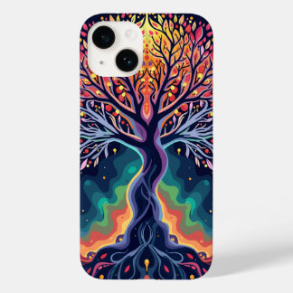 Lebhafter kosmischer Baum Case-Mate iPhone 14 Hülle