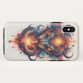 Lebhafter kosmischer Schlauch mit expansivem Raum Case-Mate iPhone Hülle (Rückseite (Horizontal))