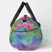 Lebhafter Kristallberg Abstrakt Duffle Bag (Rechts)
