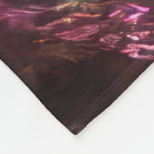 Lebhafter Kristallberg Abstrakt Fleecedecke (Ecke)