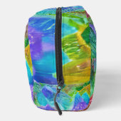 Lebhafter Kristallberg Abstrakt Waschbeutel (Rechts)