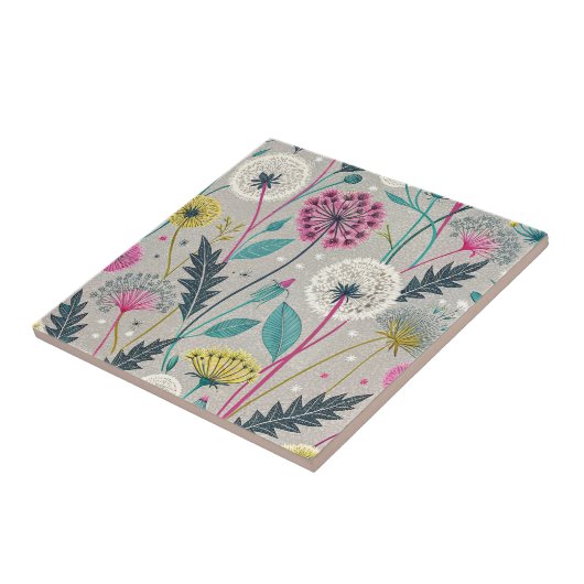 Lebhafter Kronleuchter und Foliage Nahtloses Muste Fliese (Seite)