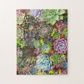 Lebhafter, kultureller Garten Puzzle (Vertikal)