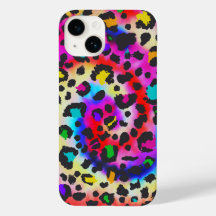 lebhafter Leopardendruck