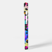 lebhafter Leopardendruck Case-Mate iPhone Hülle (Rückseite / Links)