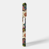 Lebhafter Mandala Floral iPhone Case (Rückseite / Rechts)