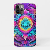 Lebhafter Mandala Spirit Case-Mate iPhone Hülle (Rückseite)