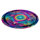 Lebhafter Mandala Spirit Schneidebrett (Ecke)