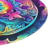 Lebhafter Mandala Spirit Schneidebrett (Ecke)