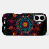 Lebhafter Mandala Swirl: OtterBox Case-Mate iPhone Hülle (Rückseite (Horizontal))
