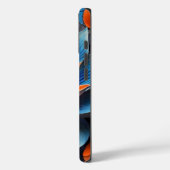 Lebhafter Mandala Swirl: OtterBox Case-Mate iPhone Hülle (Rückseite / Links)