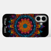 Lebhafter Mandala Swirl: OtterBox Case-Mate iPhone Hülle (Rückseite (Horizontal))