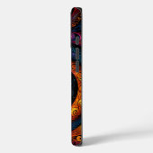 Lebhafter Mandala Swirl: OtterBox Case-Mate iPhone Hülle (Rückseite / Links)