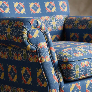 Lebhafter mediterraner spanischer kalifornischer S Stoff