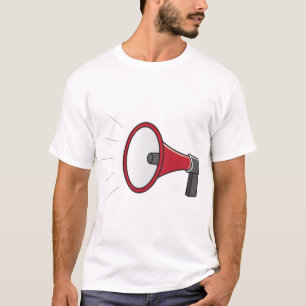 Lebhafter Megaphon T-Shirt