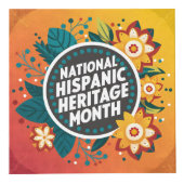 Lebhafter Monat des hispanischen Nationalerbes Würfel (Rechts)