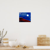 Lebhafter Mond Poster (Küche)