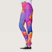 Lebhafter Moonlit-Wald Leggings (Links)