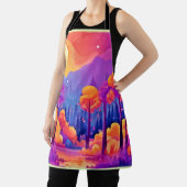 Lebhafter Moonlit-Wald Schürze (InSitu)