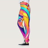 Lebhafter Musikfluss Leggings (Links)