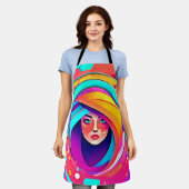 Lebhafter Musikfluss Schürze (Getragen)