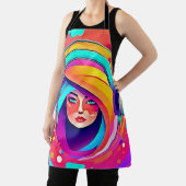 Lebhafter Musikfluss Schürze (InSitu)