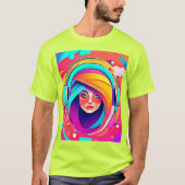 Lebhafter Musikfluss T-Shirt (Vorderseite)