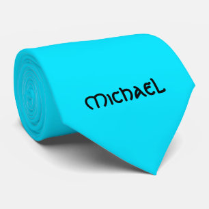 Lebhafter Neon fluoreszierender blauer keltischer  Krawatte