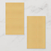 Lebhafter orangefarbener und gelber Circle-Hinterg Telefonnummerkarte (Vorne/Hinten)